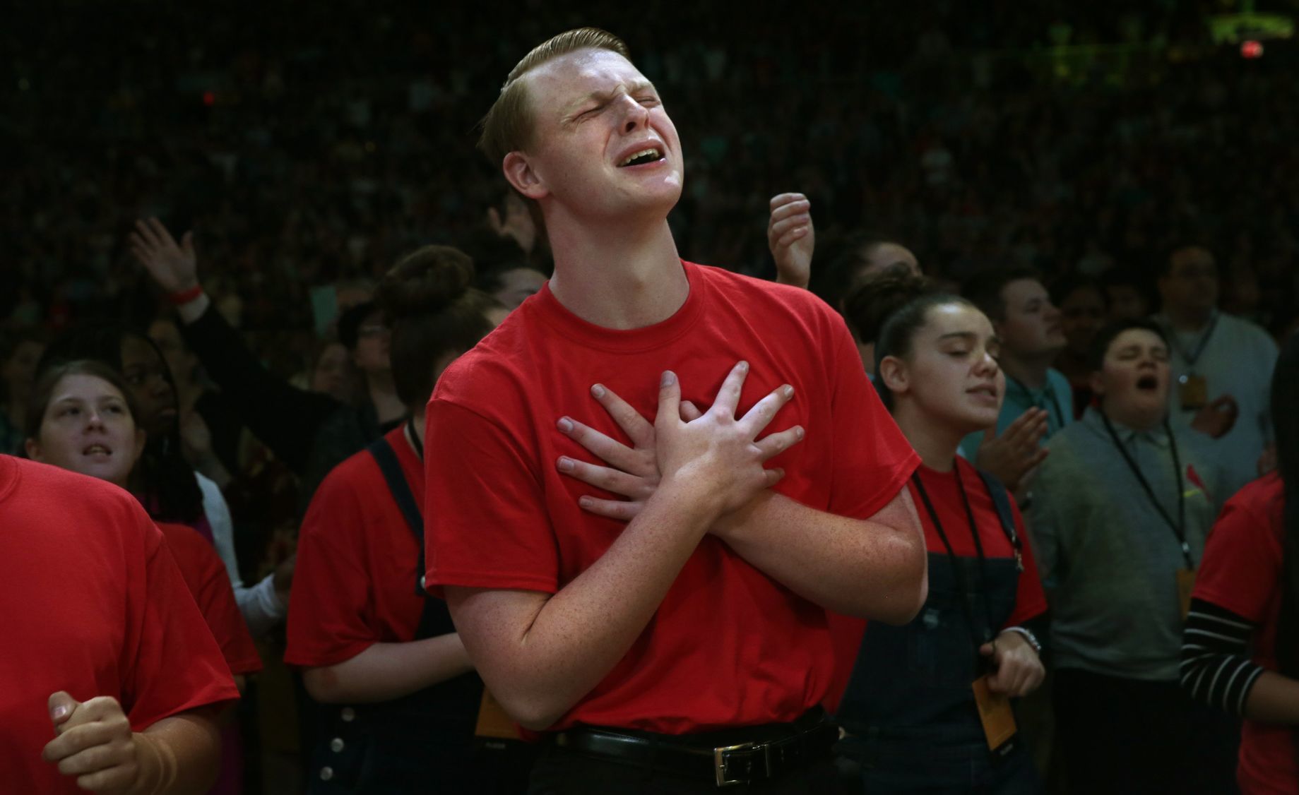 Pentecostal youth congress draws thousands downtown